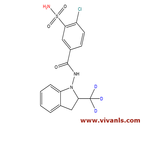 Stable Isotope Labeled Compounds-Indapamide D3-1663564216.png